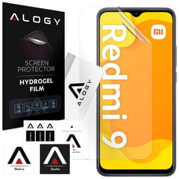 shumee Hidrogelna folija za Xiaomi Redmi 9 zaščitno folijo Alogy Hydrogel Film