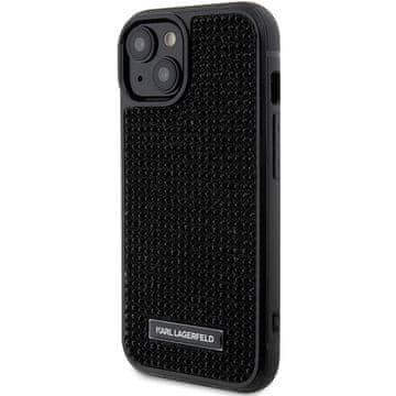 Karl Lagerfeld ETUI KARL LAGERFELD HARDCASE ZA IPHONE 15 14 13 6.1 S KOVINSKIM LOGOTIPOM ONOSORO