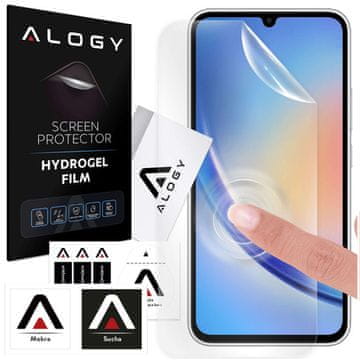 shumee Hidrogelna folija za Samsung Galaxy A34 4G 5G zaščitna folija Alogy hidrogelna folija