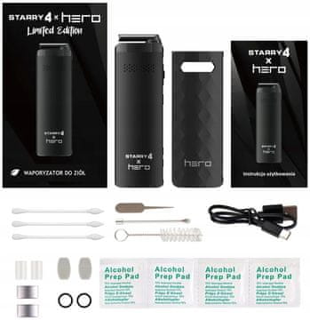 shumee X-MAX STARRY 4 X HERO CBD uparjalnik s konopljo v omejeni izdaji