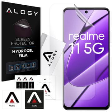 shumee Hidrogelna folija za zaščito zaslona Realme 11 5G Alogy Hydrogel Film
