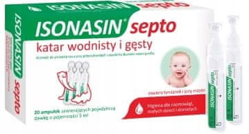 shumee Isonasin SEPTO za voden in gost izcedek iz nosu 20x5 ml