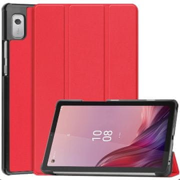 shumee Pametna torbica za Lenovo Tab M9 9.0 TB-310 rdeča