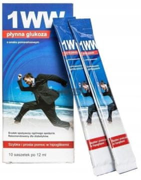 shumee Tekoča glukoza 1WW z okusom pomaranče, 10 vrečk