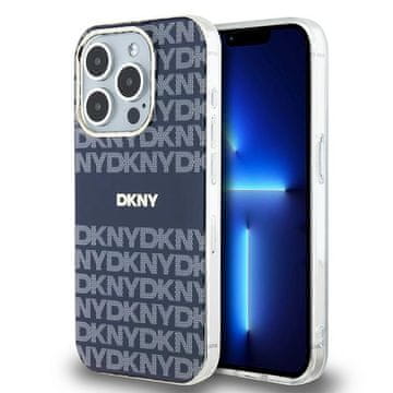 shumee Ovitek DKNY MagSafe za iPhone 15 Pro Max, moder
