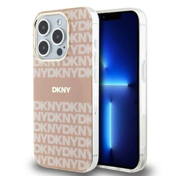 DKNY Ovitek DKNY MagSafe za iPhone 15 Pro roza