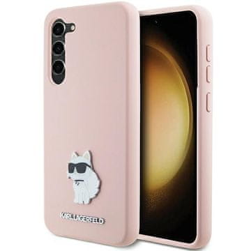 Karl Lagerfeld Ovitek Karl Lagerfeld Choupette za Samsung Galaxy S23 Plus roza