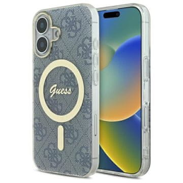 Guess Ovitek Guess Hardcase MagSafe moder za iPhone 16