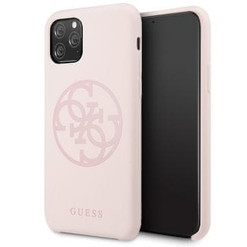 Guess Ovitek Guess za iPhone 11 Pro 4G, svetlo roza