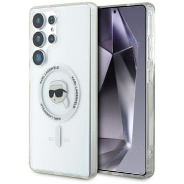 Karl Lagerfeld OVITEK KARL LAGERFELD KARL HEAD ZA MAGSAFE ZA SAMSUNG GALAXY S25 ULTRA Z LOGOM