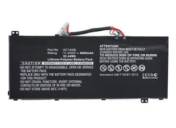 CoreParts Baterija za prenosnik Acer 52.44Wh Li-Pol 11.4V 4600mAh, črna
