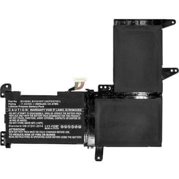 CoreParts Baterija za prenosnik Asus 41.04Wh Li-Pol 11.4V 3600mAh črna