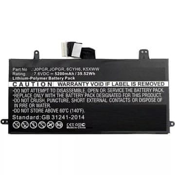 CoreParts Baterija za prenosnik Dell 32.00Wh Li-Pol 7.6V 4200mAh Črna