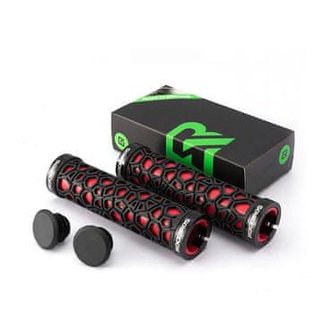 shumee Ročaji za kolo RockBros 201714ARD ročaji za krmilo rdeče barve