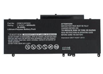 CoreParts Baterija za prenosnik za Dell 45.60Wh 4Cell Li-Pol 7.6V 6000mAh Črna