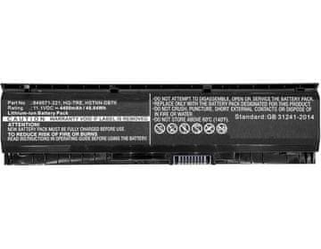 CoreParts Baterija za prenosnik HP, 48.84Wh Li-ion 11.1V 4400mAh