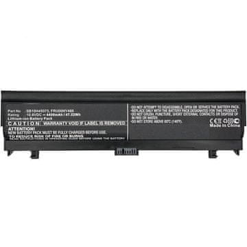 CoreParts Baterija za prenosnik Lenovo 47.52Wh Li-ion 10-10.8V 4400mAh, črna