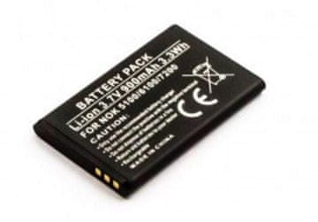 CoreParts Baterija za mobilni telefon 3.3Wh Li-ion 3.7V 900mAh Nokia
