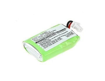 CoreParts Baterija 0.52Wh Li-Pol 3.7V 140mAh črna za brezžične slušalke