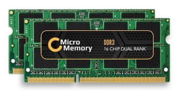 CoreParts 16GB pomnilniški modul 1600Mhz DDR3 Major SO-DIMM komplet 2x 8GB