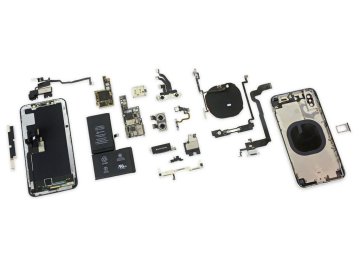 CoreParts Popoln komplet majhnih OEM rezervnih delov, nov za iPhone X