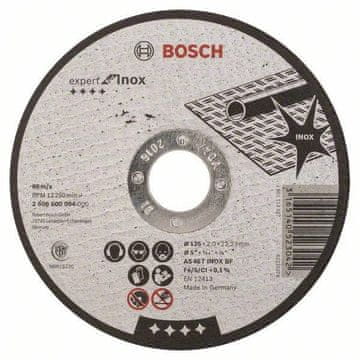 shumee BOSCH KOVINSKI DISK 125 mm x 2,0 mm x 22 mm EXPERT ZA INOX