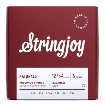 shumee Stringjoy NB1254 NATURALS struny pre akustickú gitaru z fosforového bronzu 12-54