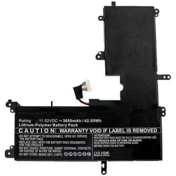 CoreParts Baterija za prenosnik Asus 41.04Wh Li-ion 11.4V 3600mAh