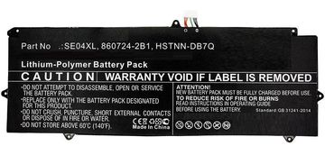 CoreParts Baterija za prenosnik HP 37.00Wh Li-Pol 7.4V 5000mAh