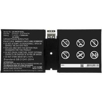 CoreParts Baterija 26.60Wh Li-Pol 7.6V 3500mAh črna za Microsoft Tablet