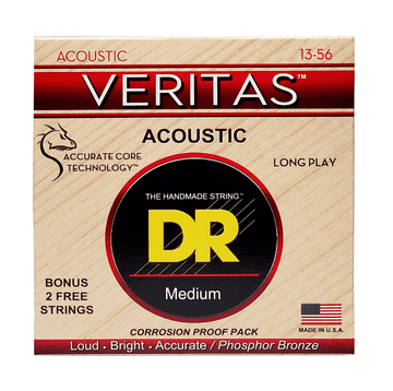 D&R Struny pre akustickú gitaru DR Veritas Phosphor Bronze 13-56 VTA-13