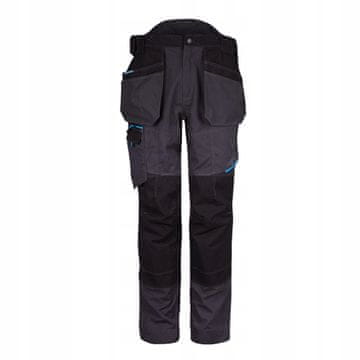 Portwest T702 PORTWEST GREY raztegljive delovne hlače UK40