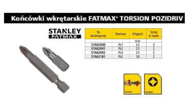 shumee STANLEY KONICA PZ1 x 25 mm /2 kosa.