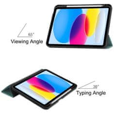 CoreParts TPU ovitek Caster, temno zelen Za Apple iPad 10.9" (2022)