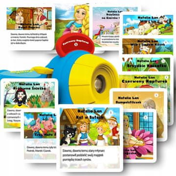 shumee Projektor TalesTime +12 pohádek ke čtení/sledování