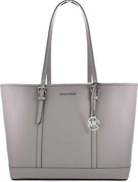 Michael Kors Ženska usnjena torbica 35T0STVL9L PEARL GREY