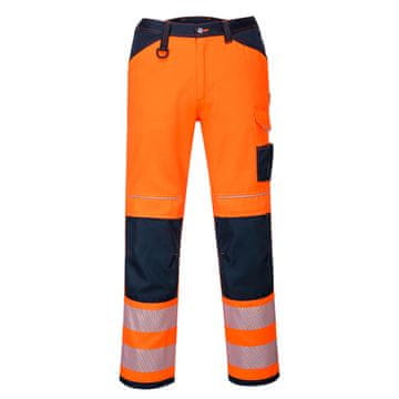 shumee Portwest PW340ONR 41 Oranžne Hi-Vis delovne hlače