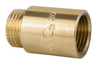 shumee MEDENINASTI PODALJŠEK 1/2" x 25 mm MEDENINA