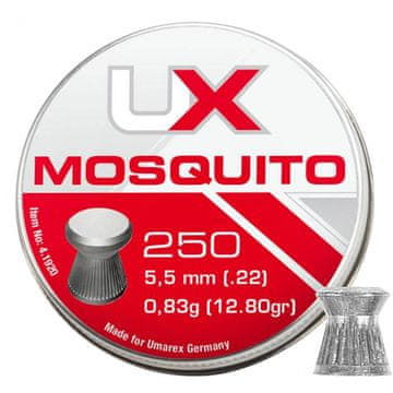 shumee Umarex Mosquito Ribbed 5,5 mm kroglice 250 kos.