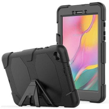 shumee Ovitek Military Duty Alogy za Galaxy Tab A 80 2019 T290T295 črne barve