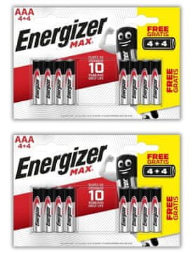 shumee 16x alkalne baterije Energizer MAX AAA RL03 E92