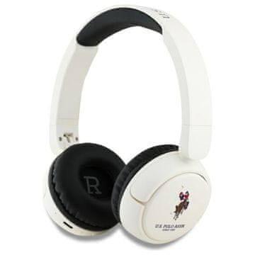 shumee Slušalke US Polo DH Color Logo White Bluetooth na ušesa
