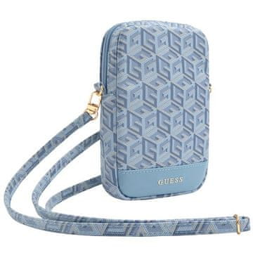 shumee Torbica Guess GCube Bottom Stripe Blue