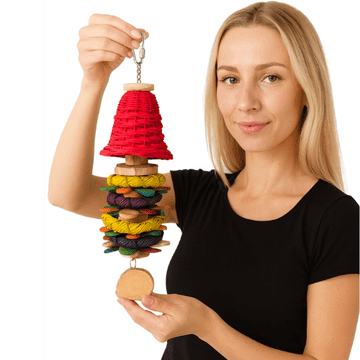 shumee Čudovit zvonček | igrača za vse papige