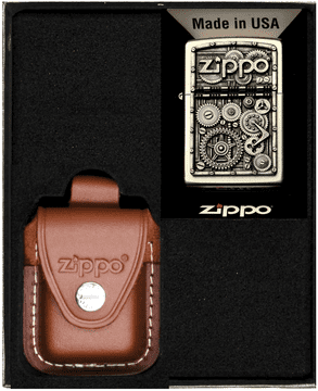 shumee Darilni set za vžigalnik Zippo GEAR WEELS št. 2