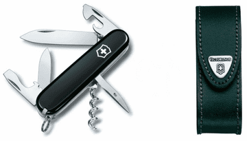 shumee Victorinox Spartan 1.3603.3 črn žepni nož + etui