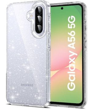 shumee Ovitek Crystal Glitter za Samsung Galaxy A56 5G, brezbarven
