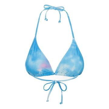 Nikcorp Modre kopalke zgornji del bikini nedrček z zavezovanjem okoli vratu in na hrbtu za popolno prileganje, velikost XS