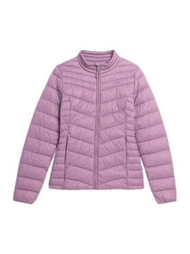 Nikcorp Ženska prešita jakna s sintetičnim polnilom roza | Lahka prehodna puhovka za jesen in zimo, odporna na vlago, velikost XS
