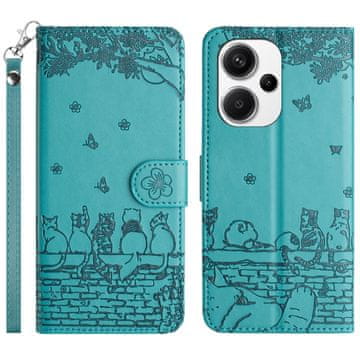 shumee Kitties Wallet Case za Xiaomi Redmi Note 13 Pro+ Plus 5G zelena